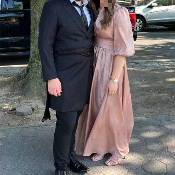 Selling: Custom Made Rose Gold Gown - Picture 3 of 3